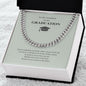 For Graduation | Congratulations - Cuban Link Chain