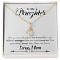 To My Daughter | You Are Braver Than You Believe - Alluring Beauty necklace