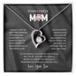 To My Lovely Mom | Forever Love Necklace